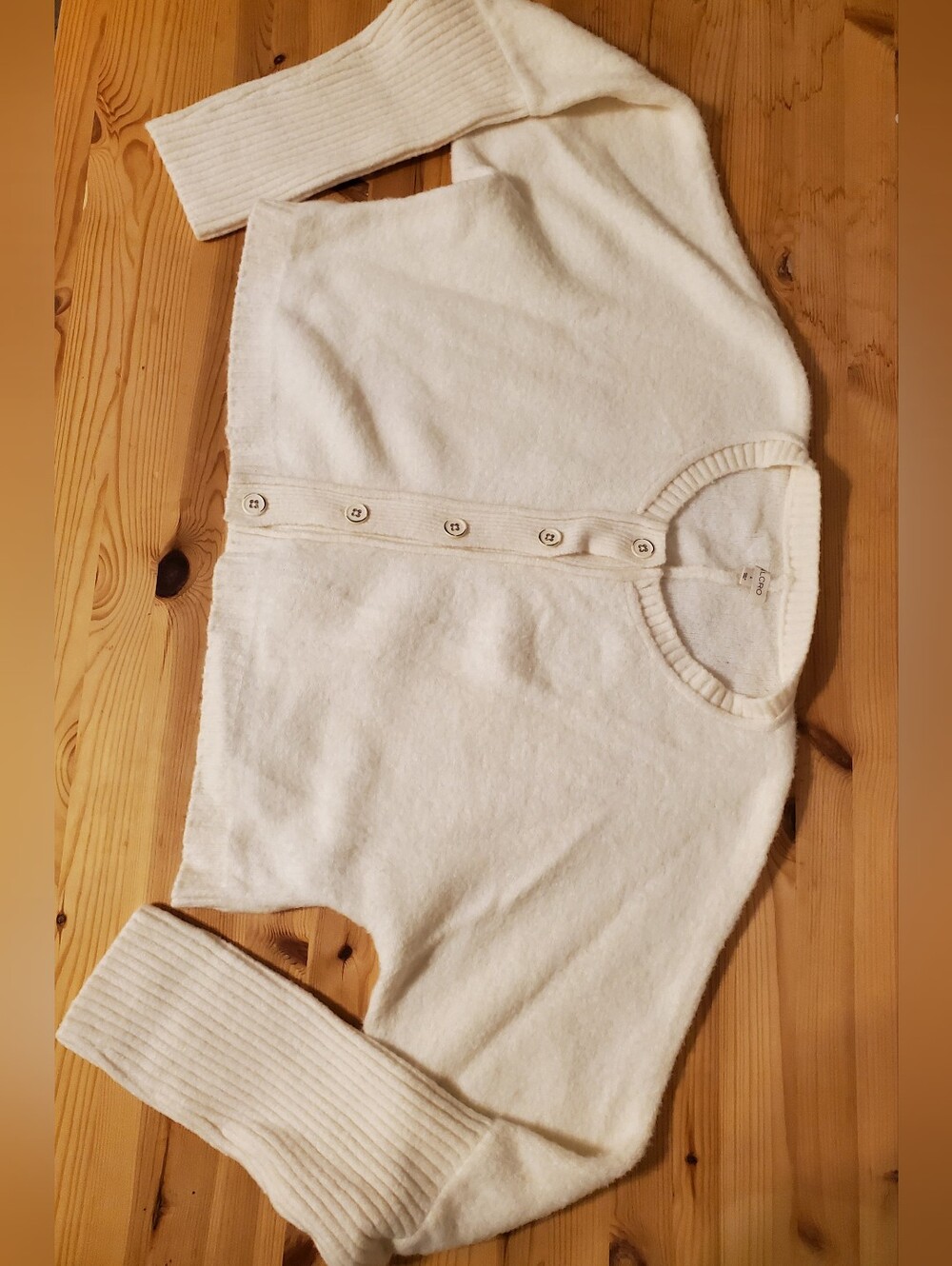 Pilcro Cropped Boxy Cardigan L
